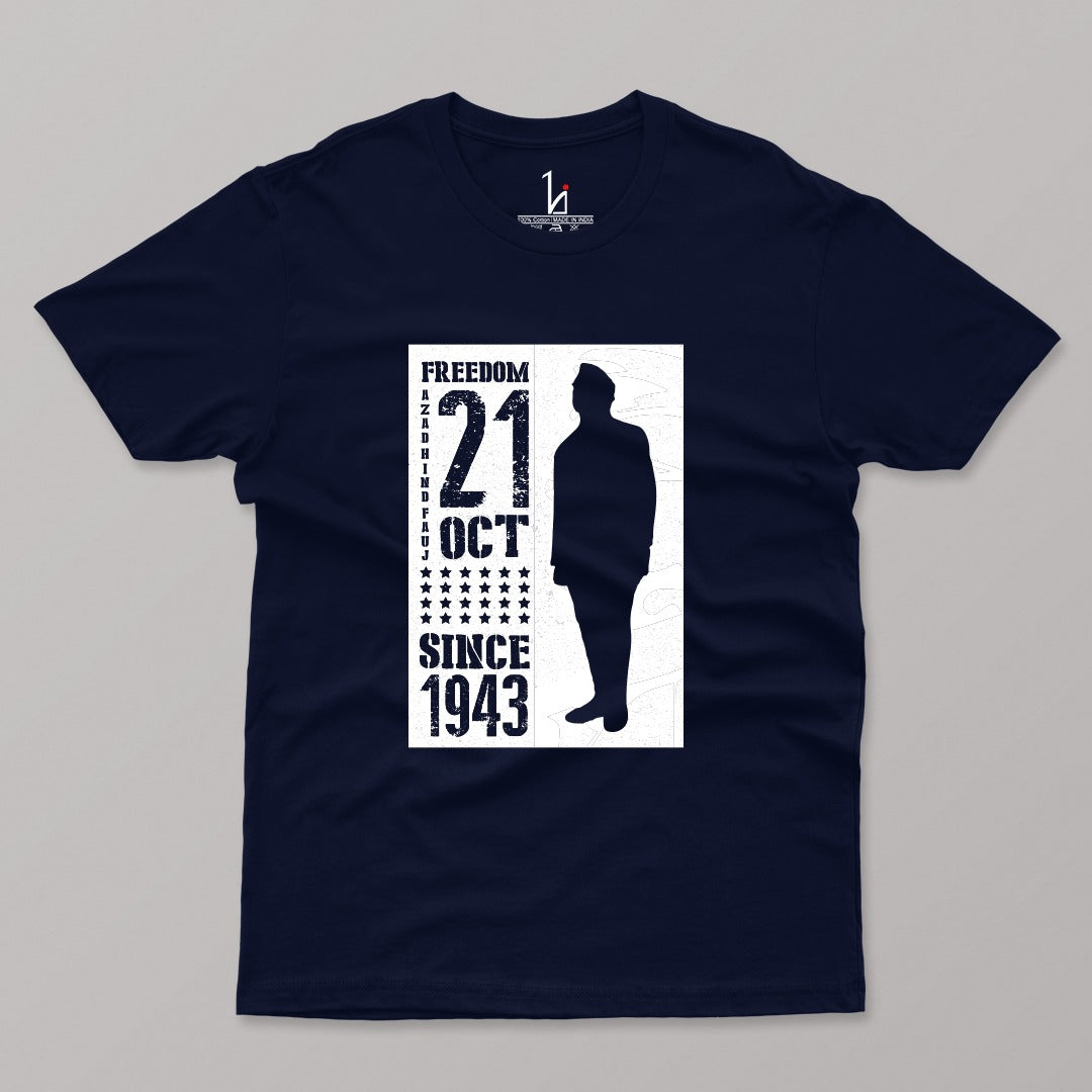 Netaji Subhash Half Sleeves T-shirt