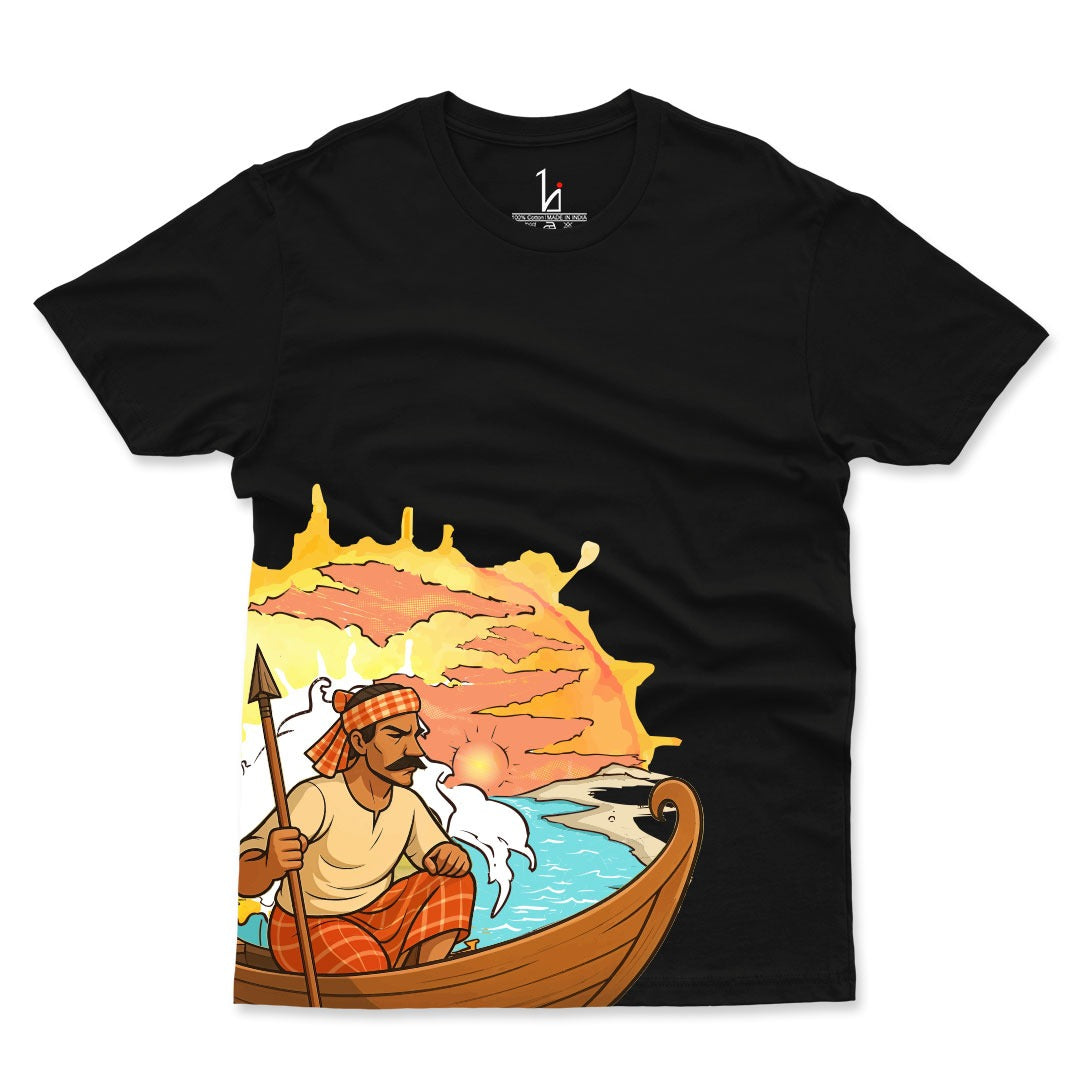 Bidrohi - The Rebel Half Sleeves T-shirt