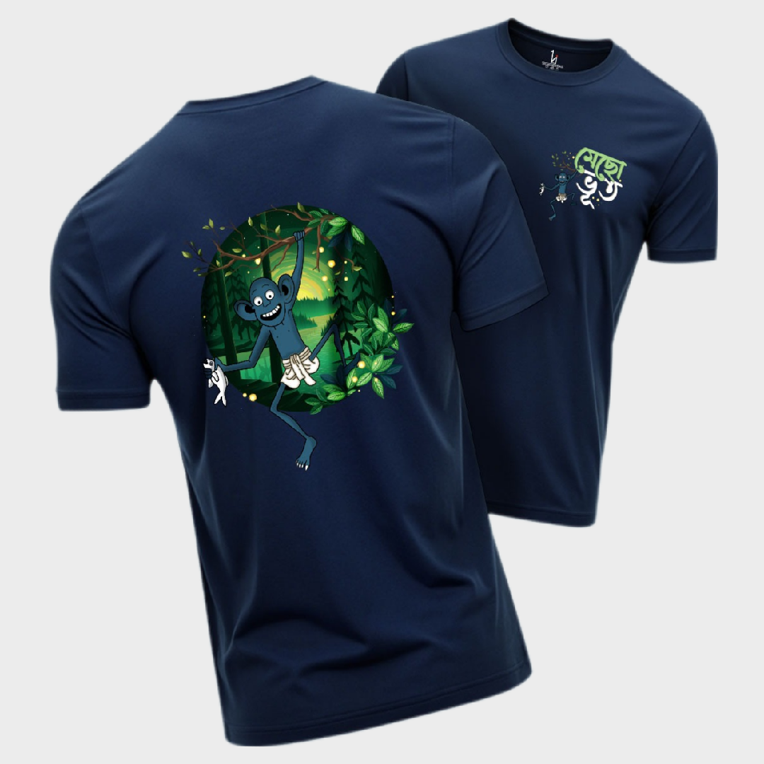 Mecho Bhut Back Printed T-shirt