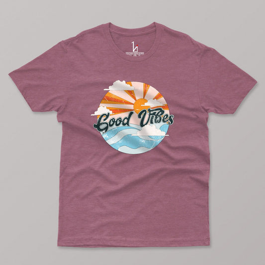 Good Vibes Half Sleeves T-shirt