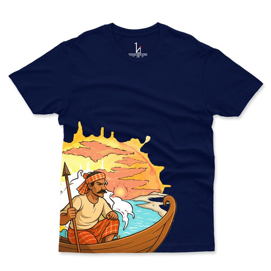 Bidrohi - The Rebel Half Sleeves T-shirt