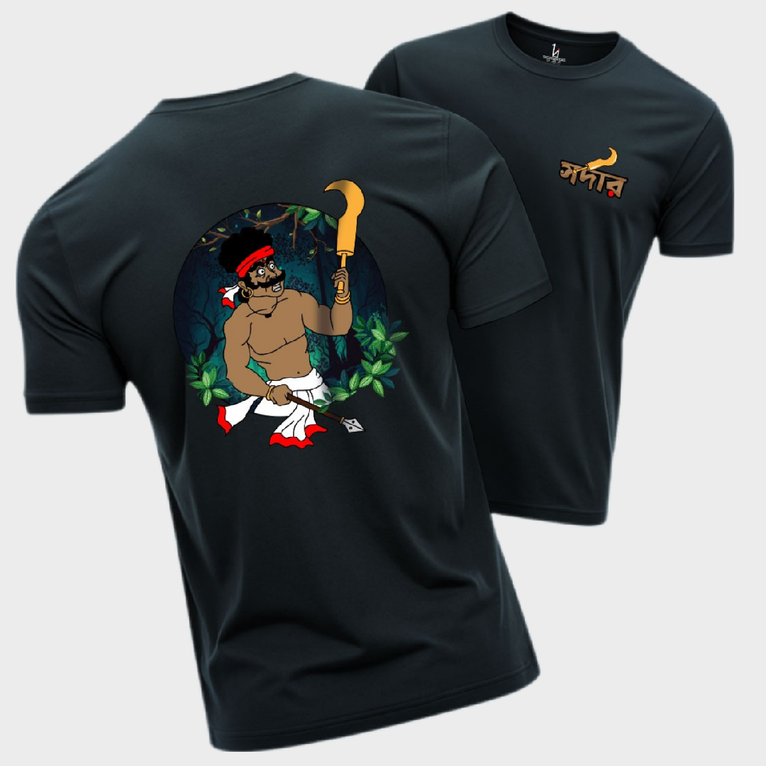 SARDAR Back Printed T-shirt