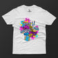 'Khelbo Holi Rong Debo  Na'  Half Sleeves T-shirt