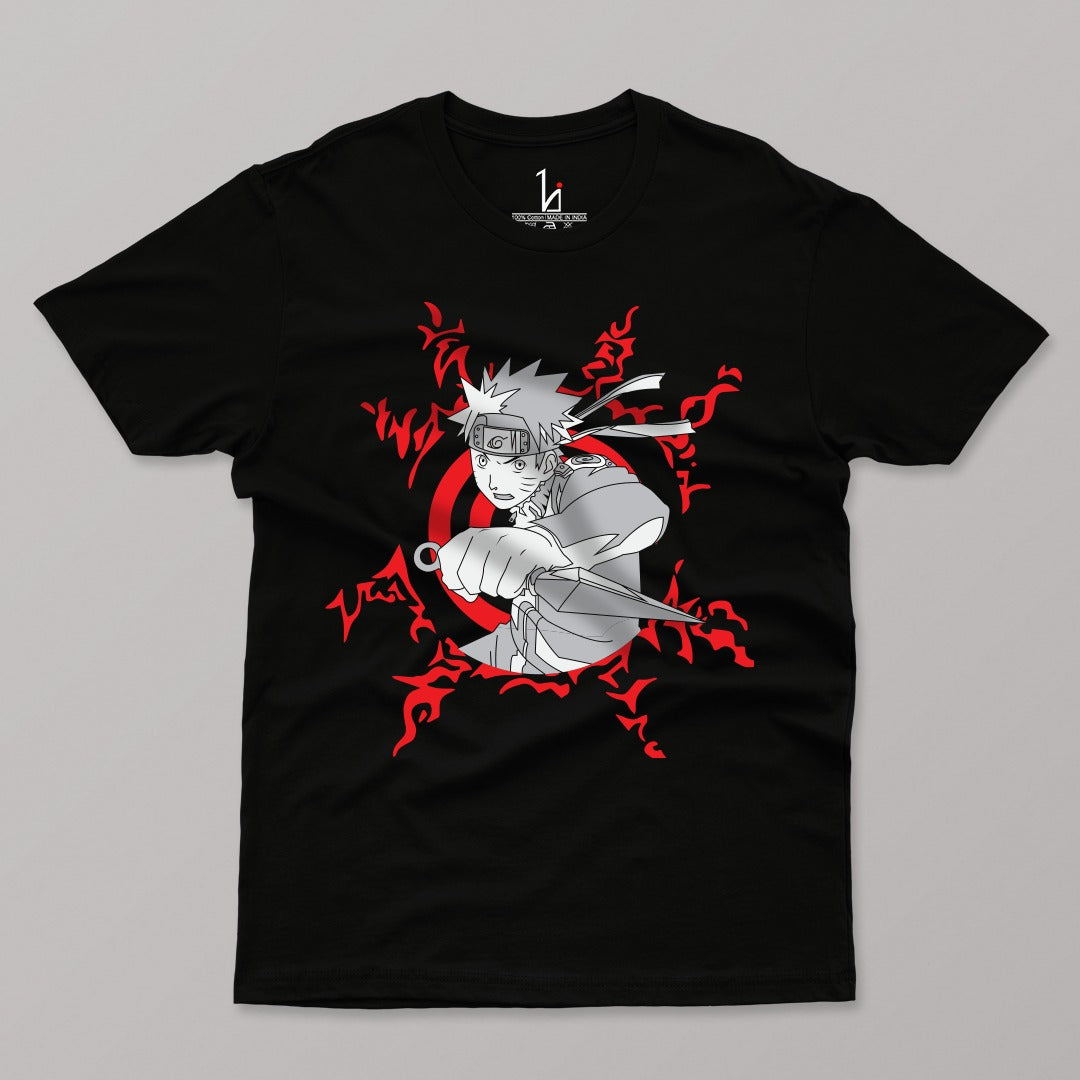 Naruto Half Sleeves T-shirt